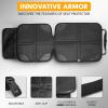 imageEcoNour Child Car Seat Protector  600D Waterproof ampamp NonSlip Cover with Thick Padding  Durable Seat Mat for Baby  Protects Seat Against Spills Stains  1Pack2Pack