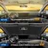 imageEcoNour Foldable Spring RV Windshield Sunshade Reflective 240T Polyster Keeps Your RV Cool Front RVs Trucks Motorhomes Large Bus Large Side Window XXLarge Each 415 in x 50 inLarge