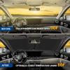 imageEcoNour Foldable Spring RV Windshield Sunshade Reflective 240T Polyster Keeps Your RV Cool Front RVs Trucks Motorhomes Large Bus Large Side Window XXLarge Each 415 in x 50 inMedium