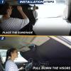 imageEcoNour Jeep Windshield Sunshade  Sun Visor for UV Rays ampamp Heat Protection  Suitable for Wrangler Compass Gladiator ampamp Renegade  Accessories for Jeep Wrangler  XSmall  60x21 inchesXXXXXLarge