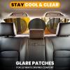 imageEcoNour Miniature Static Cling Window Shade for Car Sun Visor 2 Pack  Windshield Sun Shade Static Cling for Driving Glare Shield  Cling Car Shade for Windshield  Sun Glare Protection AccessoriesLarge 4 Pack