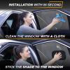 imageEcoNour Miniature Static Cling Window Shade for Car Sun Visor 2 Pack  Windshield Sun Shade Static Cling for Driving Glare Shield  Cling Car Shade for Windshield  Sun Glare Protection AccessoriesMedium 4 Pack