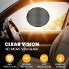 imageEcoNour Miniature Static Cling Window Shade for Car Sun Visor 2 Pack  Windshield Sun Shade Static Cling for Driving Glare Shield  Cling Car Shade for Windshield  Sun Glare Protection AccessoriesLarge 2 Pack