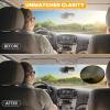 imageEcoNour Miniature Static Cling Window Shade for Car Sun Visor 2 Pack  Windshield Sun Shade Static Cling for Driving Glare Shield  Cling Car Shade for Windshield  Sun Glare Protection AccessoriesLarge 2 Pack