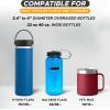 imageEcoNour 2in1CarCupHolderExpanderAdapter with Phone Holder Adjustable Base Compatible with Yeti 14243646oz Ramblers Hydro Flasks 3240oz Nalgene Other Large Bottles Mugs in 35quot40quotSmart Cup Holder