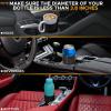 imageEcoNour 2in1CarCupHolderExpanderAdapter with Phone Holder Adjustable Base Compatible with Yeti 14243646oz Ramblers Hydro Flasks 3240oz Nalgene Other Large Bottles Mugs in 35quot40quotSmart Cup Holder