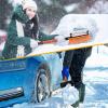 imageEcoNour 39quot 6 in 1 Snow Shovel for Car  270 Degree Rotating Snow Brush  Ice Scraper for Car Windshield  Scratch Free Extendable Snow Squeegee for SUV Truck Winter AccessoriesShovel Brush Combo  Orange