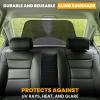 imageEcoNour Car Window Shades for Baby 4 Pack  Safeguard Seat from Sun ampamp Heat  Sun Shade Side Windows for Kids  Automotive Sun Protection from UV  Child Safety Accessories  Medium  20quotx12quot2 Transparent  2 Semi Transparent