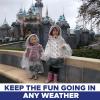imageEcoNour Disposable Kids Rain Poncho  Clear ampamp Emergency Rain Ponchos for Kids  Portable Ponchos with Hooded JacketTransparent Pack of 10