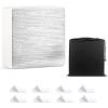 imageEcoNour RV Vent Insulator for Cooling  14x 14 x 3 inches Standard SilverMedium