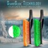 imageEcoNour 17quot Snow Brush ampamp Ice Scraper for Car Windshield  Automotive Snow Brush with Ergonomic Foam Grip  HeavyDuty Winter Car Accessories  Ideal for Effortless Snow Removal in CarsOrange  Red  Green