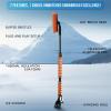 imageEcoNour 36quot Extendable Snow Brush and Ice Scraper  3in1 Telescopic Snow Removal Brush with 360 Rotating Head for Car Windshield  Ice Scraper for SUV Truck and Car  Winter Car Accessories447