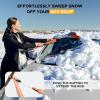 imageEcoNour 36quot Extendable Snow Brush and Ice Scraper  3in1 Telescopic Snow Removal Brush with 360 Rotating Head for Car Windshield  Ice Scraper for SUV Truck and Car  Winter Car Accessories53