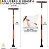 imageEcoNour 36quot Extendable Snow Brush and Ice Scraper  3in1 Telescopic Snow Removal Brush with 360 Rotating Head for Car Windshield  Ice Scraper for SUV Truck and Car  Winter Car Accessories53