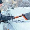 imageEcoNour 36quot Extendable Snow Brush and Ice Scraper  3in1 Telescopic Snow Removal Brush with 360 Rotating Head for Car Windshield  Ice Scraper for SUV Truck and Car  Winter Car Accessories36
