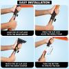 imageEcoNour 36quot Extendable Snow Brush and Ice Scraper  3in1 Telescopic Snow Removal Brush with 360 Rotating Head for Car Windshield  Ice Scraper for SUV Truck and Car  Winter Car Accessories63
