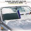 imageEcoNour 36quot Snow Brush and Ice Scraper with 270 Pivoting Squeegee  Extendable Aluminum Handle  Ice Scraper for Cars ampamp Trucks  Winter Car Accessories