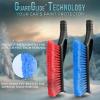 imageEcoNour 43quot Ice Scrapers for Car Windshield Extendable  3 Parts Detachable Telescopic Snow Brush for Car Trucks SUV  Long Snow Scraper with Brush  Car Winter Accessories 2 PackOrange  Red  Blue