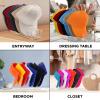 imageEcoNour Acrylic Hat Organizer 2Pack  Sleek Hat Stand for 14 Baseball Caps  Display Organizer Perfect for Bedroom Closet Office  Clear Cap Storage Holder for Ball Cap