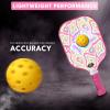 imageEcoNour Pickleball Paddles Set of 24  USAPA Approved Fiberglass Surface Pickleball Set with 4 Pickleballs  2 Cooling Towels and Pickleball Racket Storage BagPink 2 Pack