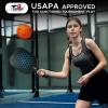 imageEcoNour Pickleball Paddles Set of 24  USAPA Approved Fiberglass Surface Pickleball Set with 4 Pickleballs  2 Cooling Towels and Pickleball Racket Storage BagBlack 2 Pack
