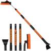 imageEcoNour 36quot Extendable Snow Brush and Ice Scraper  3in1 Telescopic Snow Removal Brush with 360 Rotating Head for Car Windshield  Ice Scraper for SUV Truck and Car  Winter Car Accessories63