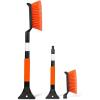 imageEcoNour Extendable Snow Brush ampamp Ice Scraper for Car Windshield  26quot Car Snow Brush with Ice Scraper  Extendable Snow Remover for Cars ampamp SUVs  Snow Scraper for Car Windshield and Windows