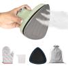 imageEconour 2in1 Mini Travel Iron ampamp Steamer with temperature control light indicator and nonstick soleplate Compact portable and ideal for travel crafting quilting sewing and handcraft project