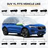 imageEcoNour Car Windshield Snow and Frost Cover  WaterResistant Windproof Dustproof  All Weather Car Front Cover  Ideal Sunroof Cover Protects Your Windshield and Roof SUV YL