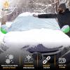 imageEcoNour Car Windshield Snow and Frost Cover  WaterResistant Windproof Dustproof  All Weather Car Front Cover  Ideal Sunroof Cover Protects Your Windshield and Roof SUV YL