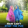 imageEcoNour Clear Rain Ponchos Family Pack  Emergency Clear Ponchos with Hood for Kids ampamp Adults  Perfect for Disney WorldMulticolor 5 Kids 5 Adults