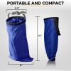 imageEcoNour 2 Pack Car Trash Bag  Washable Back Seat Hanging Bag with Elastic Opening ampamp Easy Mount  Garbage Can with Waterproof Oxford Material  Accessories for Camping Traveling ampamp OutdoorBlue 2 Pack