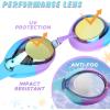 imageEcoNour 2 Pack Kids Swim Goggles for Children Boys Girls ampamp Toddler Age 312  AntiFog UV Protection Goggles for SwimmingPink  Purple