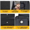 imageEcoNour Bling Car Crystal Glitter Paper Towel Holder  PU Leather Case  Mask ampamp Tissue Dispenser Bling Accessories for Women  Sun Visor Organizer with Tissue HolderOrganizer With Tissue Holder