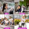 imageEcoNour Gel Seat Cushion for Long Sitting Large ampamp Thick  Pressure Relief Honeycomb Cushion for Back Sciatica Coccyx Hip ampamp Tailbone Pain  Cushion for Office Chair pad Wheelchair ampamp CarRosered