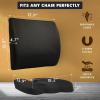 imageEcoNour Gel Seat Cushion for Long Sitting Large ampamp Thick  Pressure Relief Honeycomb Cushion for Back Sciatica Coccyx Hip ampamp Tailbone Pain  Cushion for Office Chair pad Wheelchair ampamp CarBlack Combo