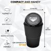 imageEcoNour Mini Trash Can with Lid 2 Pack  Small Car Trash Can Cup Holder  Leakproof Trash Bin with 30 pcs Garbage Bags  for Car Home ampamp OfficeMini Trash Can with Lid