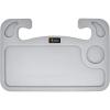 imageEcoNour 2 in 1 Car Steering Wheel Desk  Dark Grey Food Tray  Multipurpose Car Steering Wheel Desk Tray