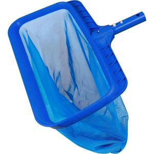 imageEcoNour 105 Foot Adjustable Aluminum Telescopic Swimming Pool Pole  8 Way Adjustable Clipon Design Universal Compatible Pool Skimmer Pole Connect Skimmer Nets Rakes Brushes Vacuum HeadsBlue Skimmer Net
