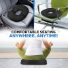 imageEcoNour Comfortable Donut Pillow Seat Cushion  Memory Foam for Tailbone and Hip Support  Ideal for Posture Improvement and Everyday Comfort  Perfect for Office Chairs Cars and Wheelchairs
