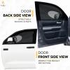 imageEcoNour Front Window Shade for Jeep Wrangler  Mesh Window Shade for Side Windows Sun Glare ampamp UV Protection  Wrangler Sun Shades for Front Window  Adjustable Elastic Fabric Window Shade for JeepTundra
