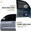 imageEcoNour Front Window Shade for Jeep Wrangler  Mesh Window Shade for Side Windows Sun Glare ampamp UV Protection  Wrangler Sun Shades for Front Window  Adjustable Elastic Fabric Window Shade for JeepTacoma