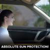 imageEcoNour Magnetic Side Window Sunshade 4 Pack  Car Window Shades for Baby Blocks Direct Sunlight Keeps Car Cool  BlueBlack Front Window