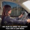 imageEcoNour Magnetic Side Window Sunshade 4 Pack  Car Window Shades for Baby Blocks Direct Sunlight Keeps Car Cool  BlueBlack Front Window