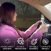 imageEcoNour Magnetic Side Window Sunshade 4 Pack  Car Window Shades for Baby Blocks Direct Sunlight Keeps Car Cool  Blueblack