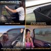 imageEcoNour Magnetic Side Window Sunshade 4 Pack  Car Window Shades for Baby Blocks Direct Sunlight Keeps Car Cool  Blueblack