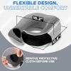 imageEcoNour Memory Foam Neck Pillow Set  360 Headrest Airplane Pillow Wrap Eye Masks Earplugs ampamp Mesh Bag  Travel Essentials for Long Flights Car Home  Adjustable Neck Support Kit for Adults ampamp Kids
