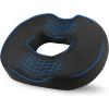 imageEcoNour Comfortable Donut Pillow Seat Cushion  Memory Foam for Tailbone and Hip Support  Ideal for Posture Improvement and Everyday Comfort  Perfect for Office Chairs Cars and Wheelchairs