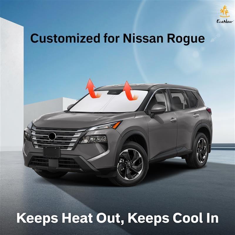 imageToyota Tacoma 20162025 Windshield Sunshade  4Layer 240T Front Window Shade Custom Fit for Toyota Tacoma 2Dr4Dr Pickup Truck  Sun Visor Blocks 100 UV Rays ampamp HeatFit for Nissan Rogue20142020