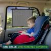 imageBaby Car Window Shades Upgraded 2 Pack  Roller Sunshade for Kids  Side Window Sun Shades for UV and Sun Protection  Window Shade for Baby in Car 15quotx17quot
